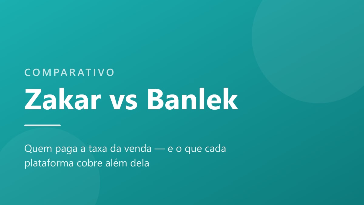 Zakar vs Banlek: alternativa ao Banlek para quem também vive de ensaio contratado
